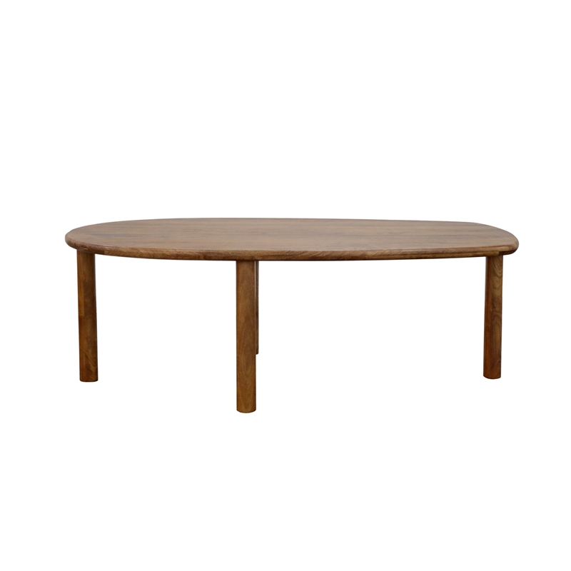 Pemberly Row Modern / Contemporary Wood Dining Table in Walnut