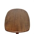 Pemberly Row Modern / Contemporary Wood Dining Table in Walnut