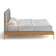 Pemberly Row Modern / Contemporary Wood King Size Bed in Natural