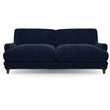 Pemberly Row Contemporary Mid-Century Modern Sofa in Sapphire