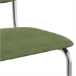 Pemberly Row Velvet Counter Height Stool (Set of 2) in Forest