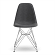 Pemberly Row Contemporary Fabric Side Chairs (Set of 2) in Gray