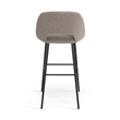 Pemberly Row Contemporary Bar Height Stools (Set of 2) in Gray