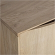 Pemberly Row Modern / Contemporary Solid Wood Sideboard in Natural