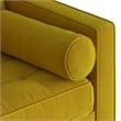 Pemberly Row Performance Velvet Reversible Sectional in Bronze