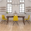 Pemberly Row Modern / Contemporary Velvet Swivel Side Chair in Gold