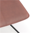 Pemberly Row Modern / Contemporary Velvet Swivel Side Chair in Blush