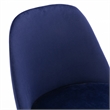 Pemberly Row Modern / Contemporary Side Chair (Set of 2) in Sapphire