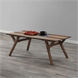 Pemberly Row Solid Wood Construction Coffee Table in Multicolor