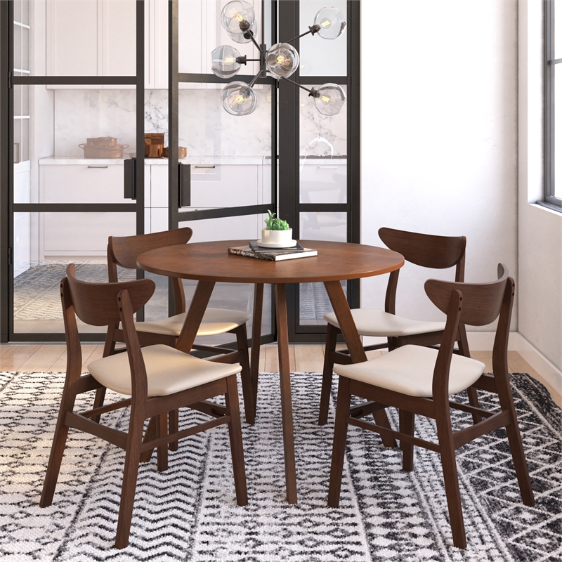 Pemberly Row Modern Solid Wood 39.5