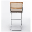 Pemberly Row Contemporary Bar Height Stools - (Set of 2) in Gray