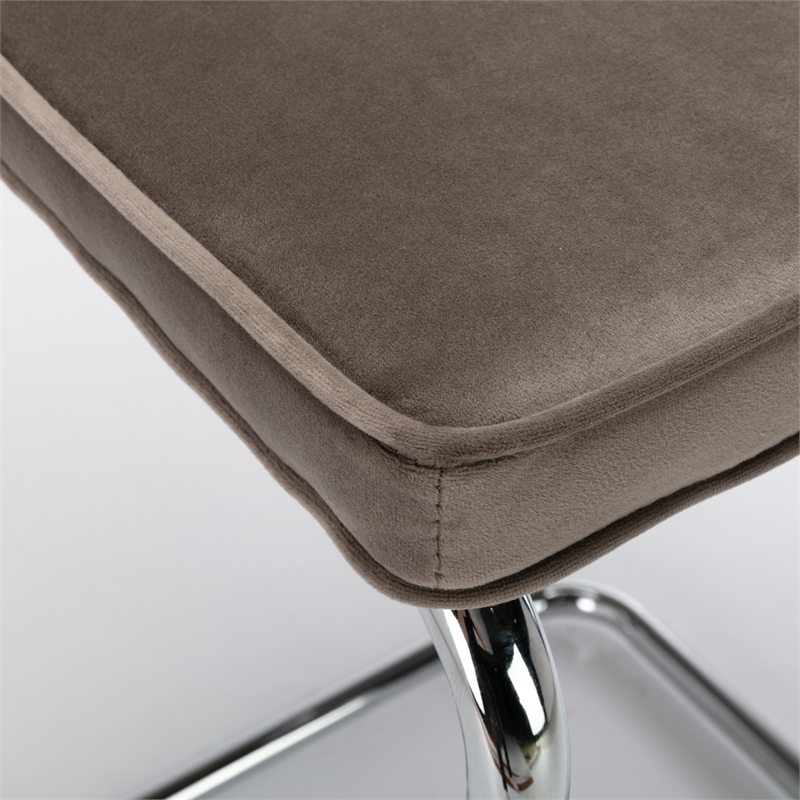 Pemberly Row Contemporary Bar Height Stools - (Set of 2) in Gray