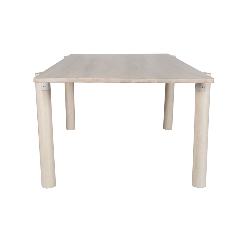 Pemberly Row Solid Acacia Wood 80