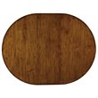 Pemberly Row Modern Pedestal Dining Table in Natural Wood Grain