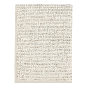 Pemberly Row Contemporary Cotton Linen Blend Beige Throw Blanket