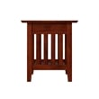 Pemberly Row Set of 3 Transitional Coffee Table & End Table in Walnut