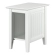 Pemberly Row Set of 2 Queen Murphy Bed Chest  & Side Table in White