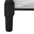 Pemberly Row Modern / Contemporary Wood Coffee Table in Black