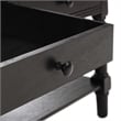 Pemberly Row Modern / Contemporary Wood Coffee Table in Black