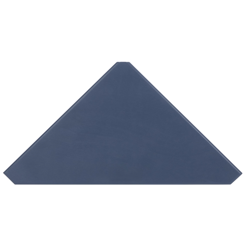 Pemberly Row Transitional Pine Corner Table in Bold Red