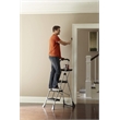 Pemberly Row Contemporary Three Step Max Steel Work Platform