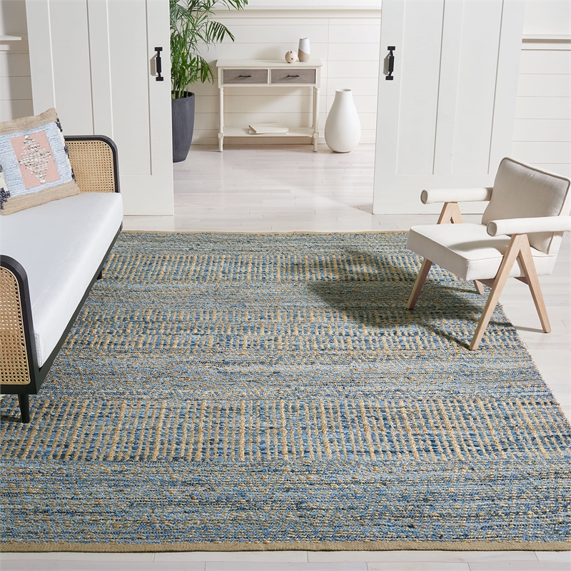 Pemberly Row Modern / Contemporary 8' x 10' Rug in Natural Finish