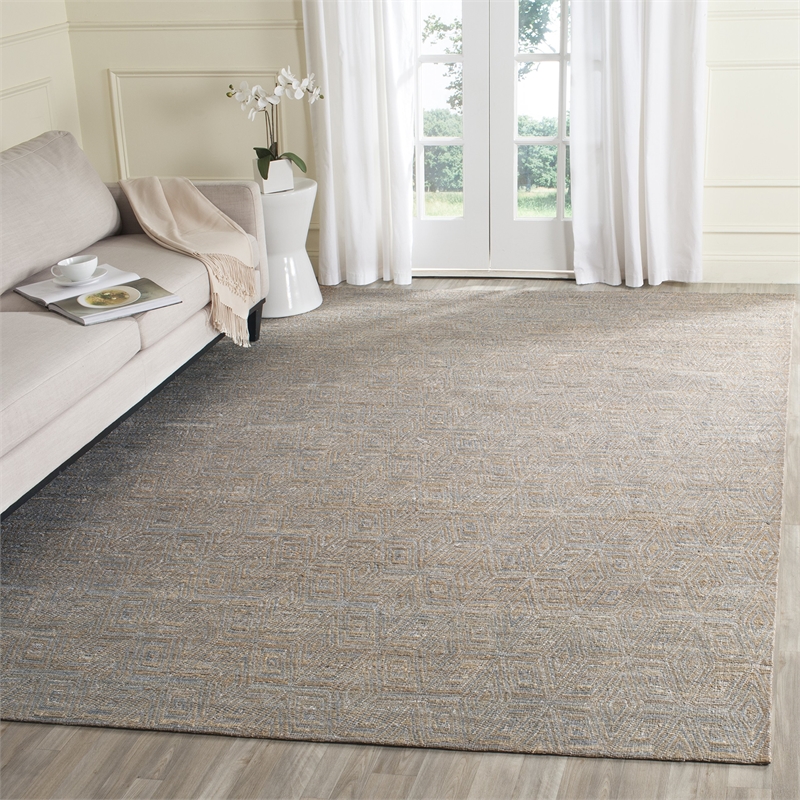 Pemberly Row Modern / Contemporary 8' x 10' Rug in Gray Finish