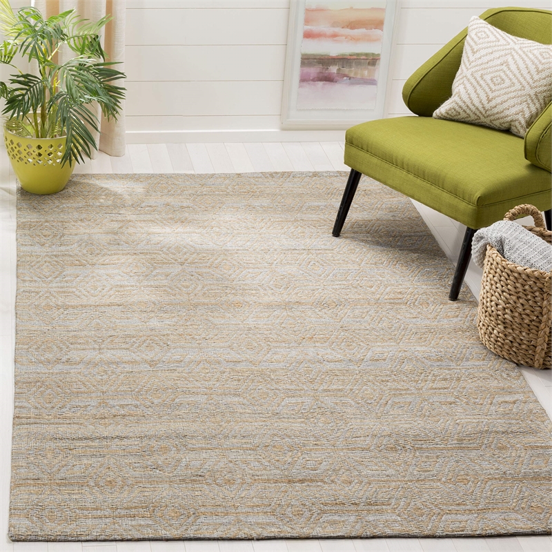 Pemberly Row Modern / Contemporary 8' x 10' Rug in Gray Finish