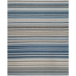Pemberly Row Modern / Contemporary 6' x 9' Rug in Blue Finish