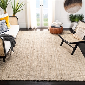 Pemberly Row Modern / Contemporary Ivory Area Rug - Square 5'