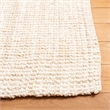 Pemberly Row Modern / Contemporary Ivory Area Rug - Square 5'