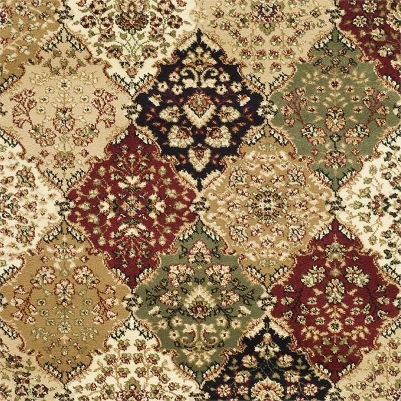 Pemberly Row Contemporary 10' X 14' Power Loomed Rug in and Black