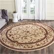 Pemberly Row Modern / Contemporary 10' Round Power Loomed Rug