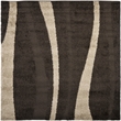 Pemberly Row Modern / Contemporary 5' Square Power Loomed Rug