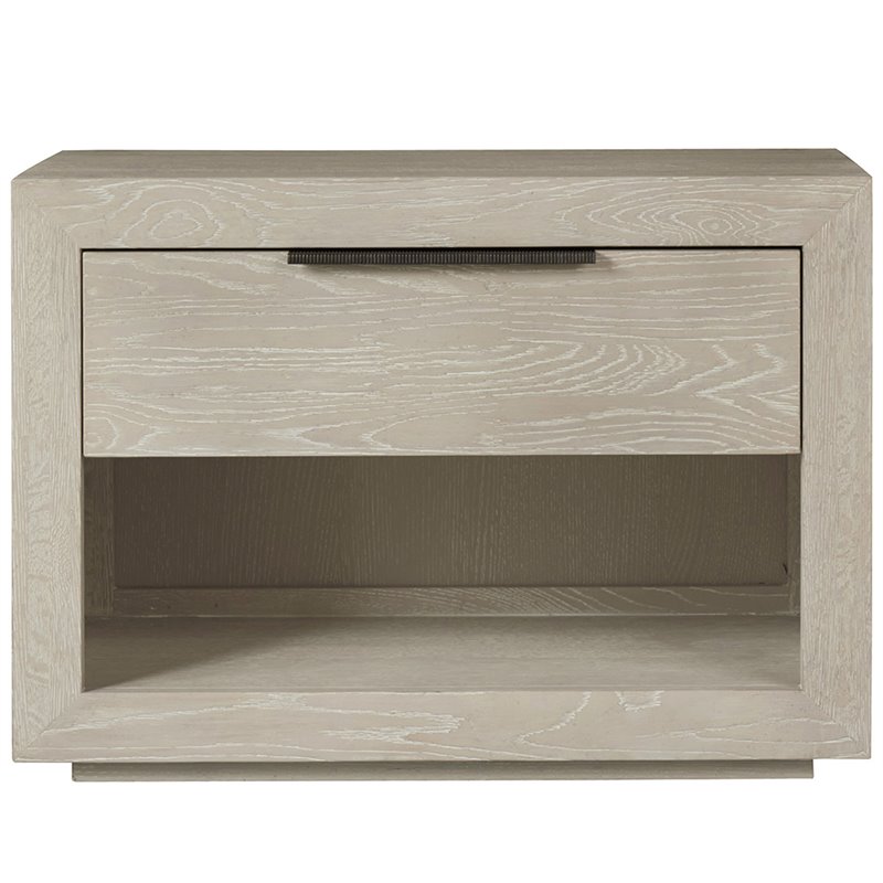 Pemberly Row Modern / Contemporary 1 Drawer Nightstand in Quartz