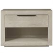 Pemberly Row Modern / Contemporary 1 Drawer Nightstand in Quartz