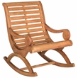Pemberly Row Modern / Contemporary Wood Rocking Chair in Natural