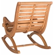 Pemberly Row Modern / Contemporary Wood Rocking Chair in Natural