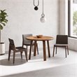 Pemberly Row Modern / Contemporary Dining Chair Gray - Set Of Two