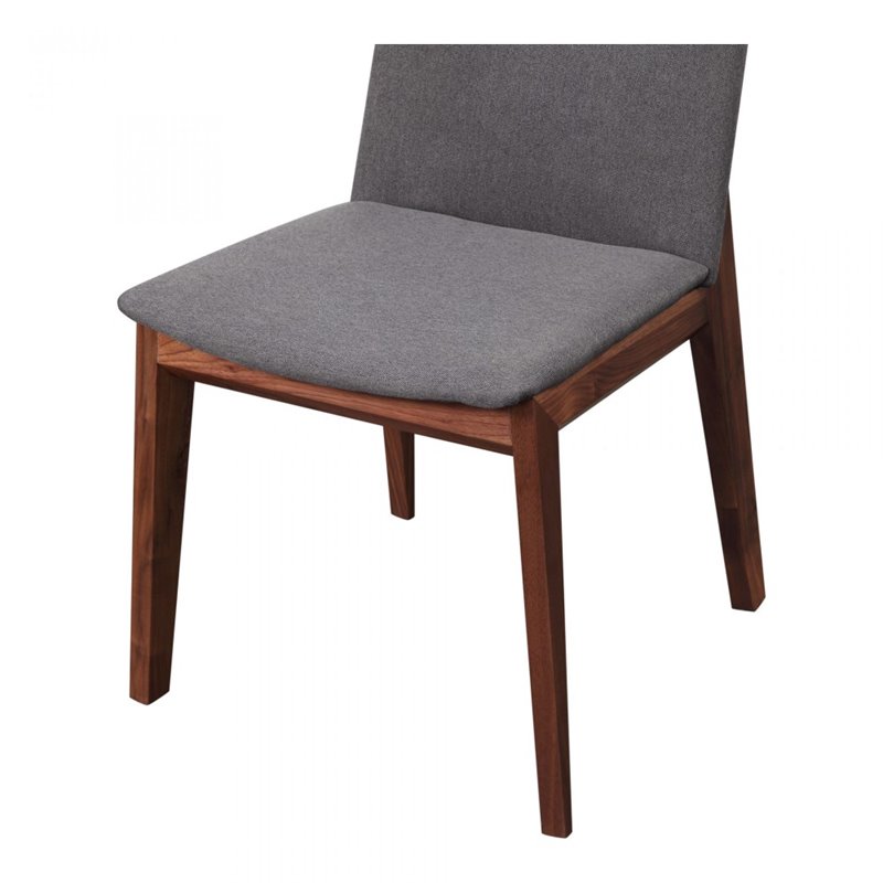Pemberly Row Modern / Contemporary Dining Chair Gray - Set Of Two