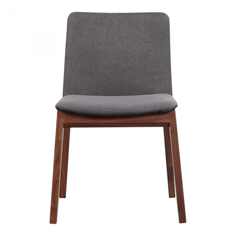 Pemberly Row Modern / Contemporary Dining Chair Gray - Set Of Two