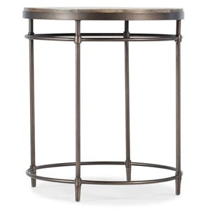 Pemberly Row Modern / Contemporary 22&quot Round End Table in Light Wood