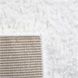 Pemberly Row Modern / Contemporary 6' x 9' Shag Rug in White