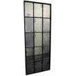 Pemberly Row Modern / Contemporary Antique Mirror in Gray Metal