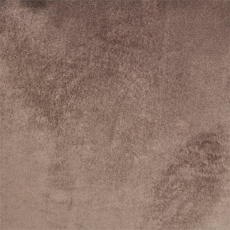 Pemberly Row Contemporary Velvet Sofa in Porcini/Hazelnut Brown