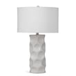 Pemberly Row Modern / Contemporary Table Lamp in White Ceramic