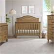 Pemberly Row Farmhouse Wood Changing Tray in Sand Dune Brown