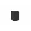 Pemberly Row Modern / Contemporary Square Pedestal Low in Black