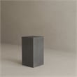 Pemberly Row Modern / Contemporary Square Pedestal Low in Black