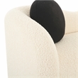 Pemberly Row Modern / Contemporary Beige Faux Shearling 84